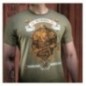 Tričko s potlačou M-Tac Viking - olivové, 3XL Tričko s potlačou M-Tac Viking - olivové, 3XL