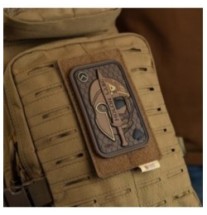 Panel na nášivky pre Molle väzbu M-Tac Morale Patches 8x13,5 - coyote
