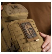 Panel na nášivky pre Molle väzbu M-Tac Morale Patches 8x13,5 - coyote