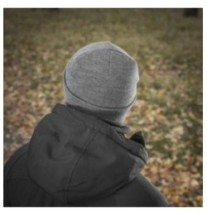 Kulich M-Tac Fine Knit Watch Cap - sivý, S/M