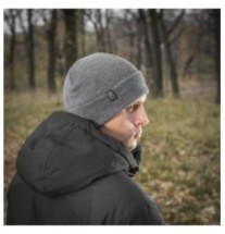 Kulich M-Tac Fine Knit Watch Cap - sivý, S/M