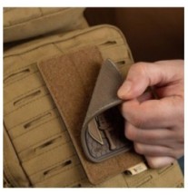 Panel na nášivky pre Molle väzbu M-Tac Morale Patches 8x13,5 - coyote