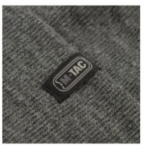 Kulich M-Tac Fine Knit Watch Cap - sivý, S/M