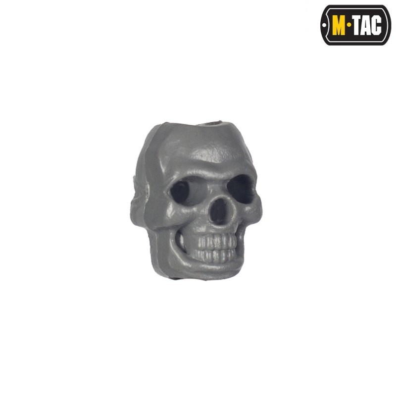 Brzdička na šnúrku M-Tac Skull Stopper 1 ks - sivá