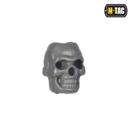 Brzdička na šnúrku M-Tac Skull Stopper 1 ks - sivá
