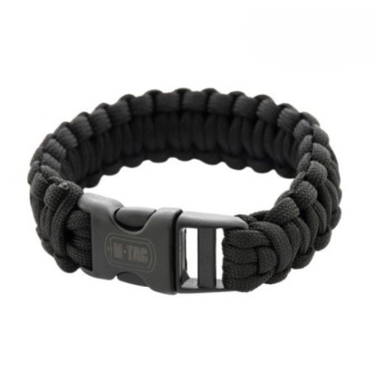 Náramok para M-Tac Paracord Classic - čierny, M