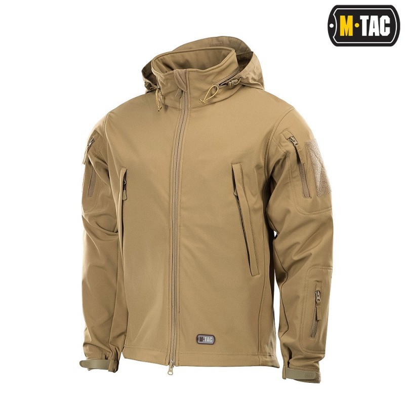 JackBunda M-Tac Soft Shell et - coyote, XL JackBunda M-Tac Soft Shell et - coyote, XL