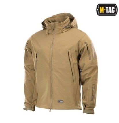 JackBunda M-Tac Soft Shell et - coyote, XL