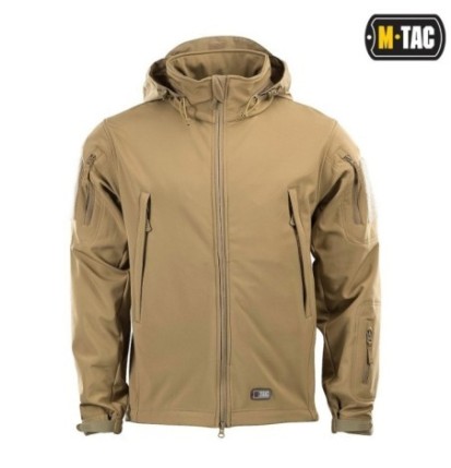 JackBunda M-Tac Soft Shell et - coyote, XL