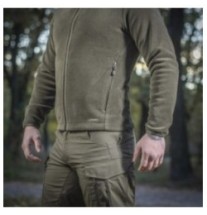 Bunda M-Tac Nord Polartec - tmavo olivová