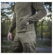 Bunda M-Tac Nord Polartec - tmavo olivová