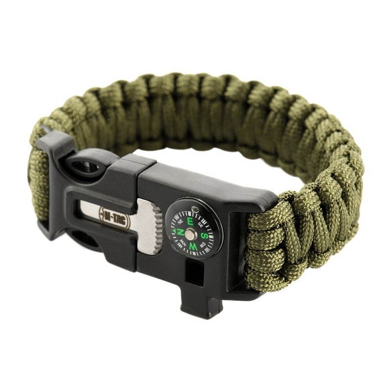 Náramok para M-Tac Paracord Multi - olivový, M Náramok para M-Tac Paracord Multi - olivový, M