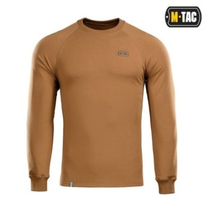 Ľahká mikina M-Tac Raglan Athlete - coyote, XS