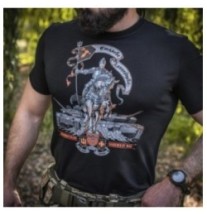 Tričko M-Tac Steel Knight - čierne