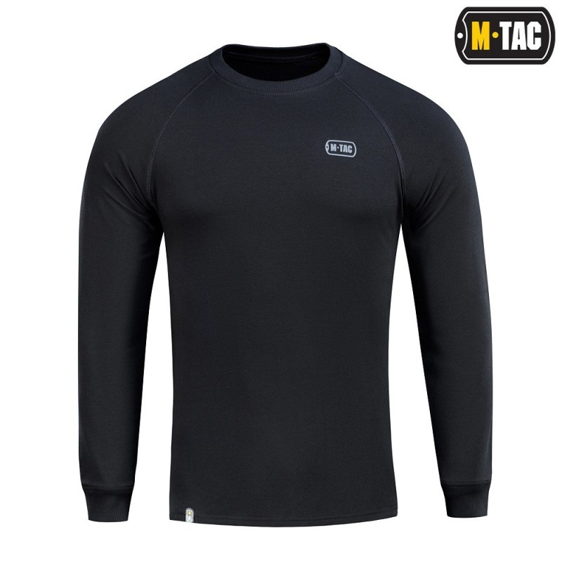 Ľahká mikina M-Tac Raglan Athlete - čierna, XS Ľahká mikina M-Tac Raglan Athlete - čierna, XS