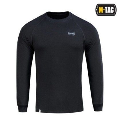 Ľahká mikina M-Tac Raglan Athlete - čierna, XS