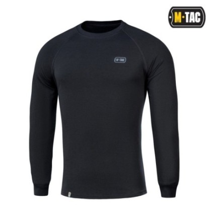Ľahká mikina M-Tac Raglan Athlete - čierna, XS