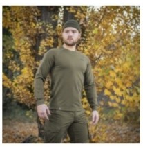 Ľahká mikina M-Tac Raglan Athlete - ranger green, S