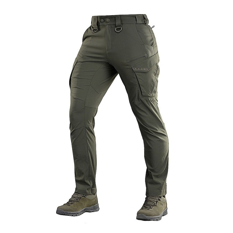 Nohavice M-Tac Aggressor Summer Flex - olivové, 34/34 Nohavice M-Tac Aggressor Summer Flex - olivové, 34/34