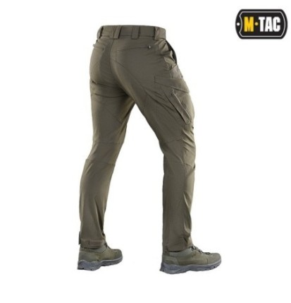 Nohavice M-Tac Aggressor Summer Flex - ranger green, 28/30