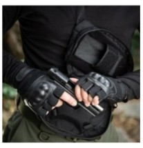 Rukavice bezprsté M-Tac Assault Tactical Mk.4 - čierne, S