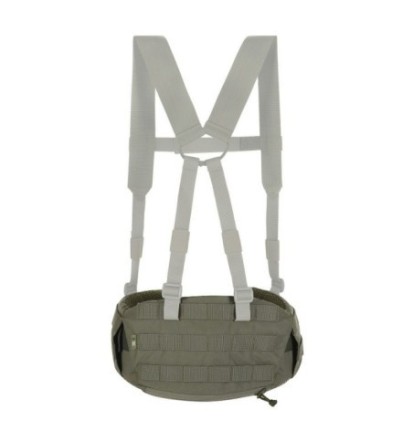 Taktický opasok M-Tac War Belt Armor - ranger green, XS/S