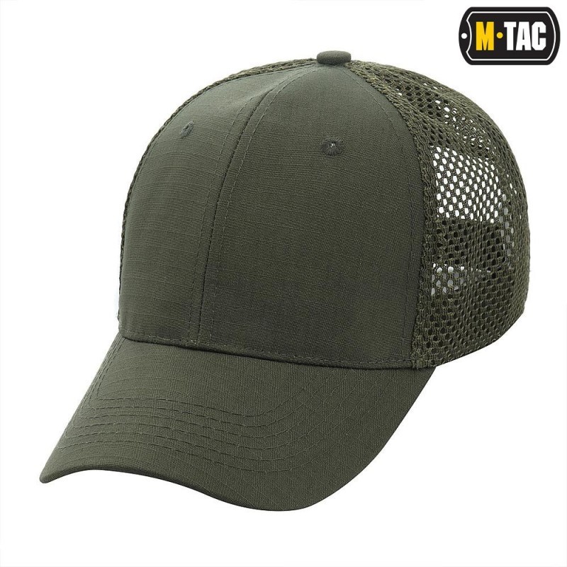 Šiltovka M-Tac Mesh Flex Ripstop Baseball - olivová, S/M Šiltovka M-Tac Mesh Flex Ripstop Baseball - olivová, S/M