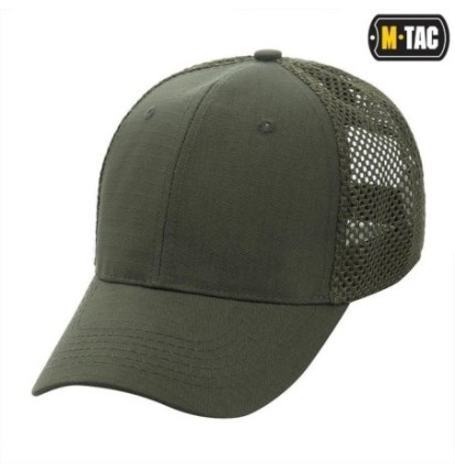 Šiltovka M-Tac Mesh Flex Ripstop Baseball - olivová, S/M