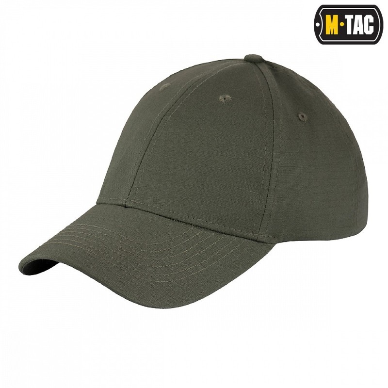 Šiltovka M-Tac Baseball Flex Rip-Stop - olivová, S/M Šiltovka M-Tac Baseball Flex Rip-Stop - olivová, S/M