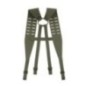 Ramenné popruhy M-Tac Shoulder Belt Straps Laser Cut - ranger green, Long Ramenné popruhy M-Tac Shoulder Belt Straps Laser Cut - ranger green, Long