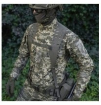 Ramenné popruhy M-Tac Shoulder Belt Straps Laser Cut - ranger green, Long