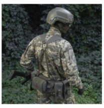 Ramenné popruhy M-Tac Shoulder Belt Straps Laser Cut - ranger green, Long