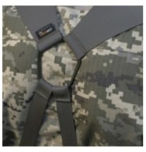 Ramenné popruhy M-Tac Shoulder Belt Straps Laser Cut - ranger green, Long