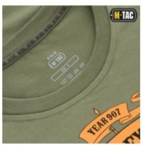 Tričko s potlačou M-Tac Black Sea Expedition - olivové, XXL