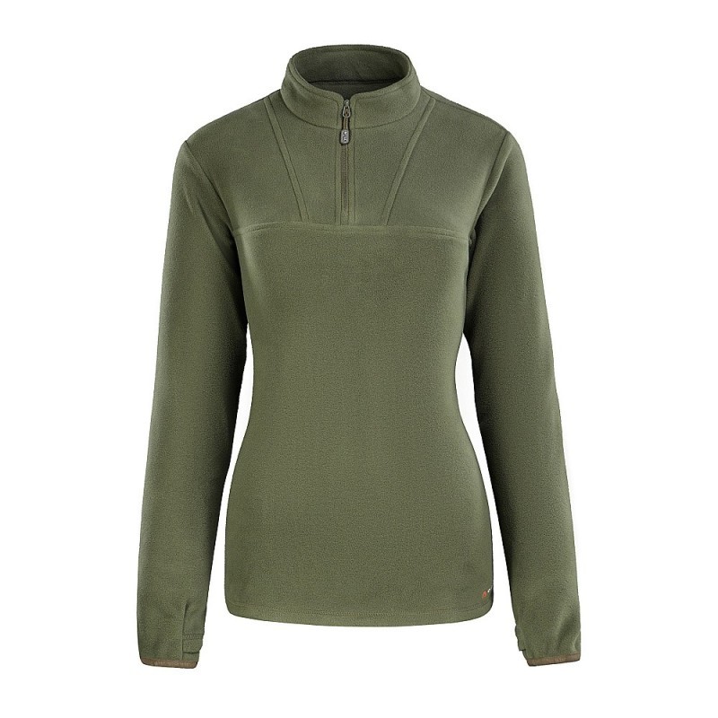 Mikina dámska M-Tac Delta Polartec - ranger green, XS