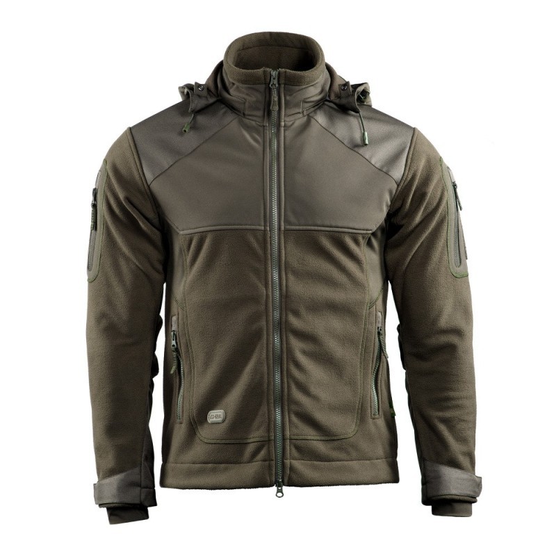Bunda M-Tac Norman Windblock Fleece - olivová, XXL Bunda M-Tac Norman Windblock Fleece - olivová, XXL