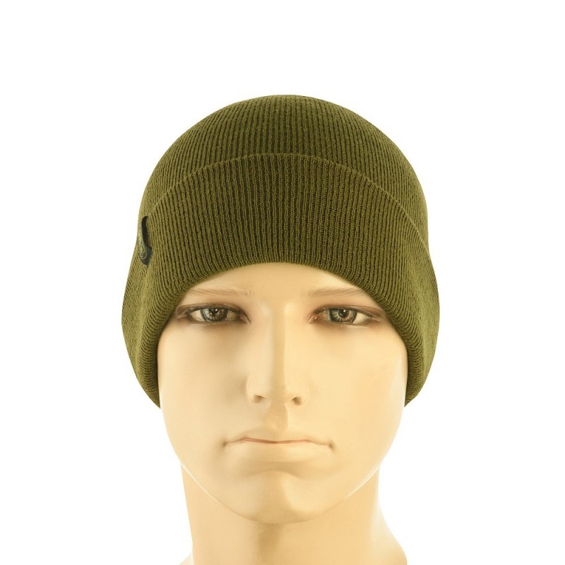Kulich M-Tac Fine Knit Watch Cap - olivový, S/M