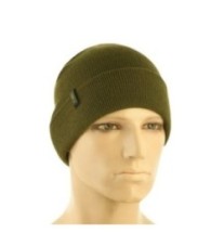 Kulich M-Tac Fine Knit Watch Cap - olivový, S/M