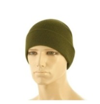 Kulich M-Tac Fine Knit Watch Cap - olivový, S/M