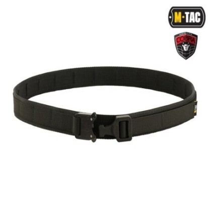 Taktický opasok M-Tac Cobra Buckle Tactical Gen.II - čierny, XS/S
