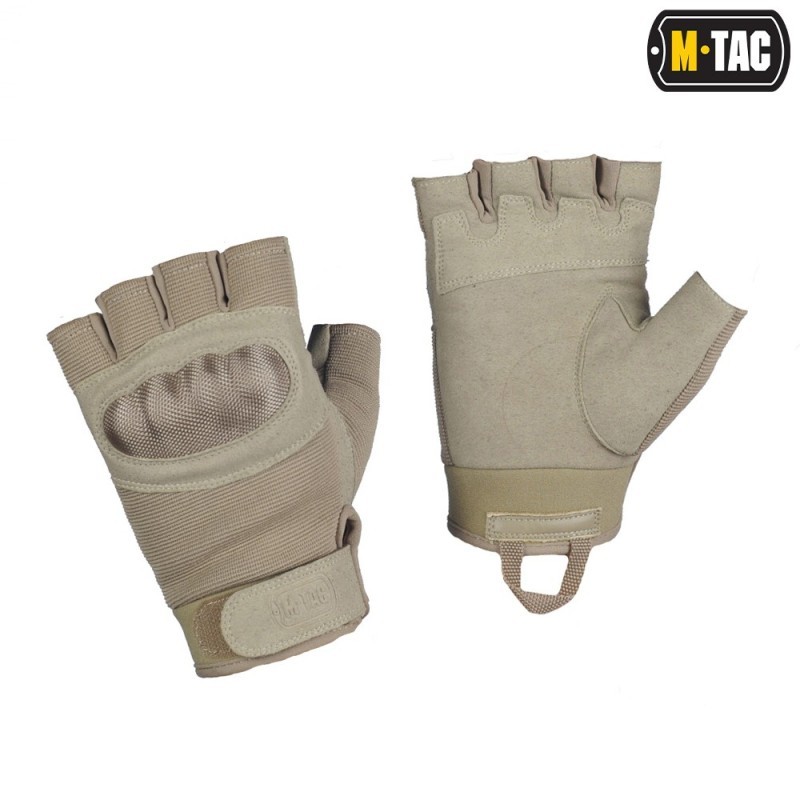 Rukavice bezprsté M-Tac Assault Tactical Mk.3 - béžové, M Rukavice bezprsté M-Tac Assault Tactical Mk.3 - béžové, M