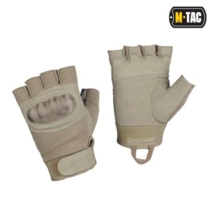 Rukavice bezprsté M-Tac Assault Tactical Mk.3 - béžové, M