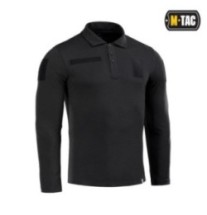Taktická polokošeľa M-Tac Long Polo 65/35 - čierna, S