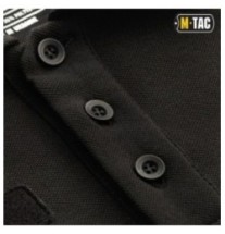 Taktická polokošeľa M-Tac Long Polo 65/35 - čierna, S