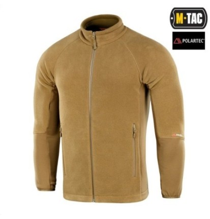 Ľahká fleecová bunda M-Tac Sport Polartec - coyote, XS