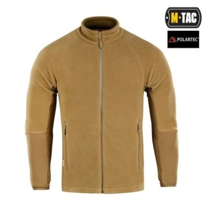 Ľahká fleecová bunda M-Tac Sport Polartec - coyote, XS