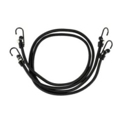 Gumicuk M-Tac Elastic Cord 2 ks - čierny