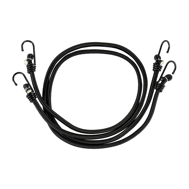 Gumicuk M-Tac Elastic Cord 2 ks - čierny