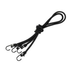 Gumicuk M-Tac Elastic Cord 2 ks - čierny