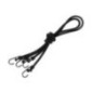 Gumicuk M-Tac Elastic Cord 2 ks - čierny